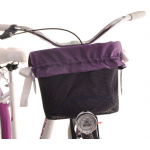 Vložka do košíka fialová s bielou stužkou